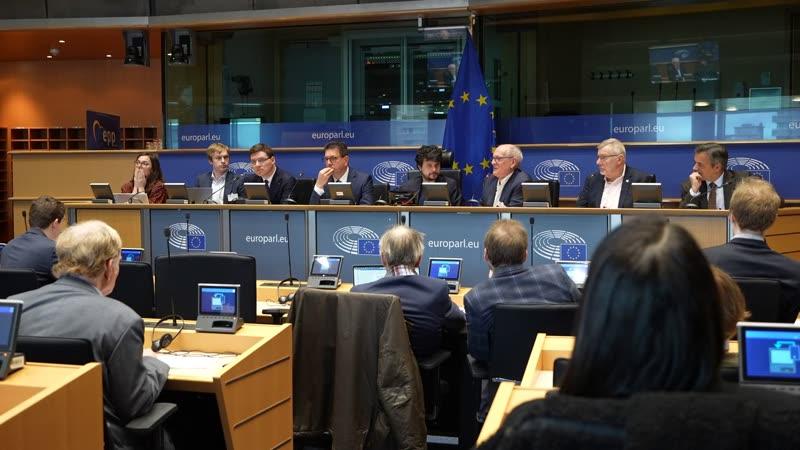 PauseCon Brussels panel in the European Parliament