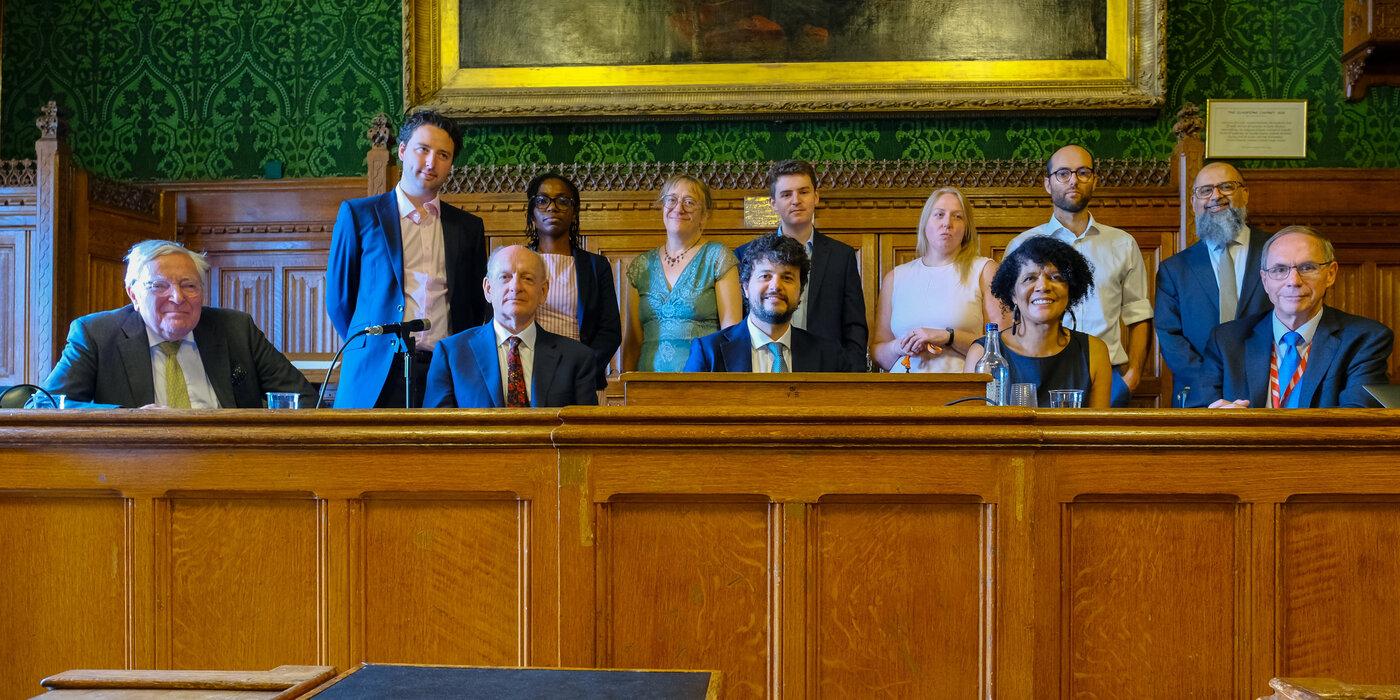 Speakers and organisers of the Parliamentary conference gathered at the panel table