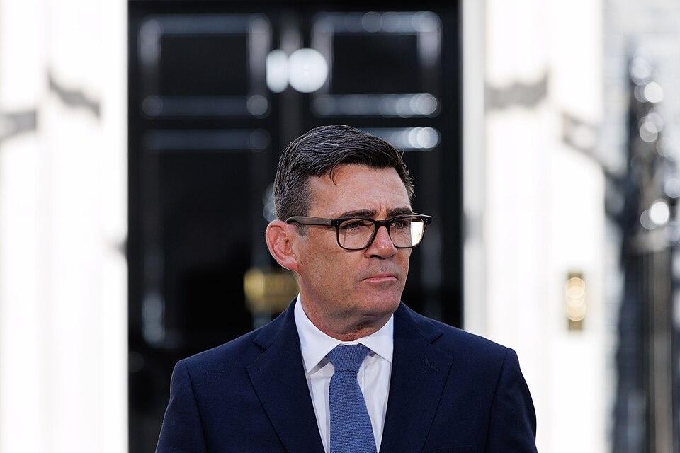 Prime Minister Andy Burnham arriving at the door of 10 Downing Street